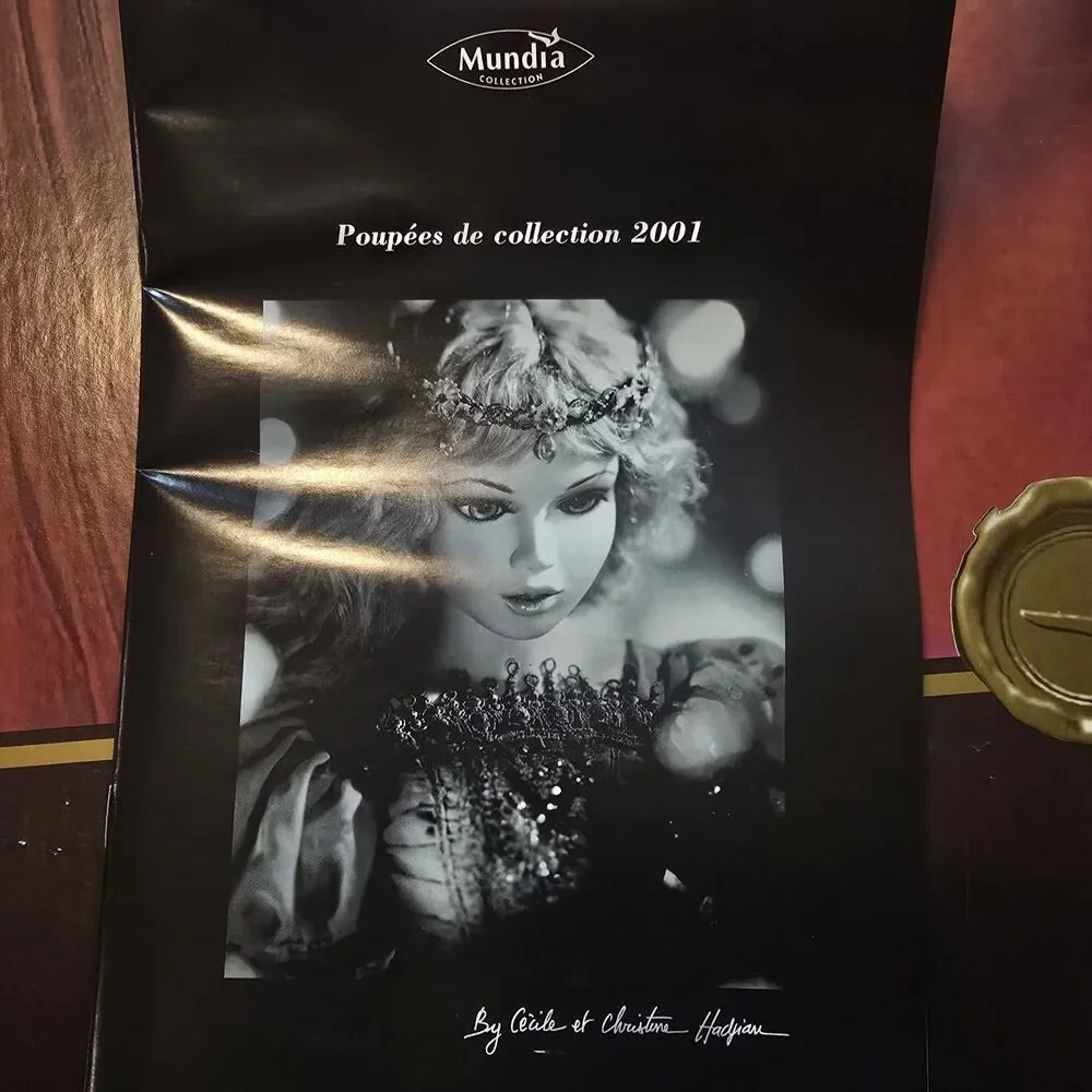 MUNDIA 22”  Doll “Christine”  Christine Et Cecile Reve De Porcelaine NEW LIMITED